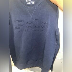 Polo by Ralph Lauren Men's Dark Blue Crewneck Sweater
